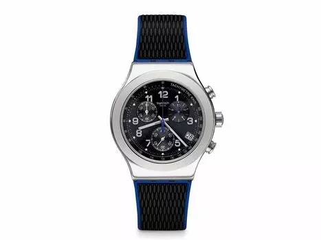 Часы Новые Irony Chrono SECRET MISSION YVS451 Regular Import Gray [Swatch] Мужские