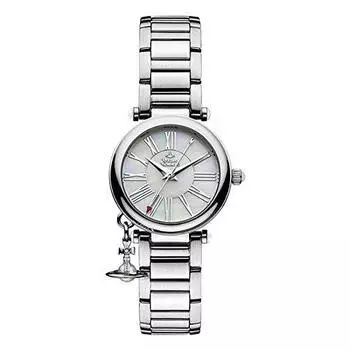 Часы Orb Charm Shell Dial Silver Stainless Steel VV006PSLSL [Vivienne Westwood] женские [Товар]