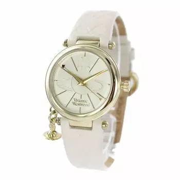 Часы Orb Charm White Leather VV006WHWH [Vivienne Westwood] женские [Товар]