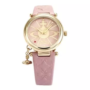 Часы ORB Pink Dial Pink Leather Quartz VV006PKPK Product Pink [Vivienne Westwood] [Product]