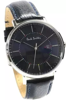 Часы Paul Smith Simple Business Retro Classic [Paul Smith] Мужские [Товар] синий