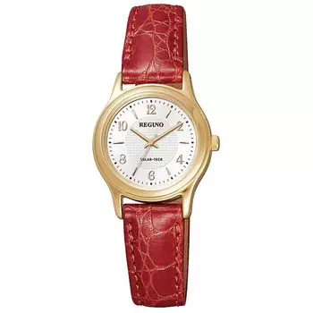 Часы Regno Solar Tech Waterproof Red [Citizen] KP3-821-10 женские золотой