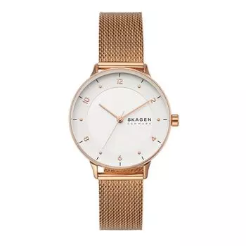 Часы RIIS SKW2918 розовое золото [Skagen] женские золотой