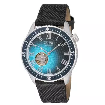 Часы S033 Navy Dial Нержавеющая сталь Минеральное стекло Автоматический завод Марка часов [Sonne] S033SS-NV Мужские