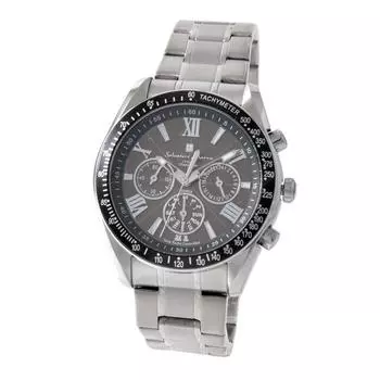 Часы Salvatore Mara Radio Solar SM15116-SSBKSV мужские