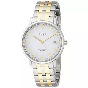 Часы SEIKO ALBA в стиле браслета AQGK441 Мужские часы Silver&Gold NEW из Японии