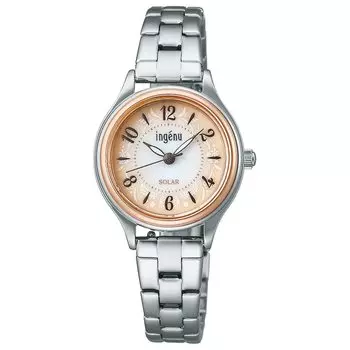 [Часы Seiko] Часы Angenie Life с цветами AHJD434 женские серебряные
