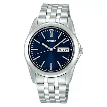 [Часы Seiko] Часы Seiko Selection Battery Operated Quartz Blue Dial SCXC011 Mens Silver