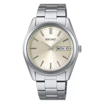 [Часы Seiko] Часы Seiko Selection S Series мужские аналоговые кварцевые с функцией даты и дня SBTH007 серебристые