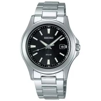 [Часы Seiko] Мужские часы Seiko Selection Solar SBPN067 Silver