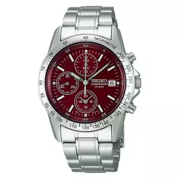 [Часы Seiko] Мужские кварцевые часы-хронограф Seiko Selection SBTQ045 Silver