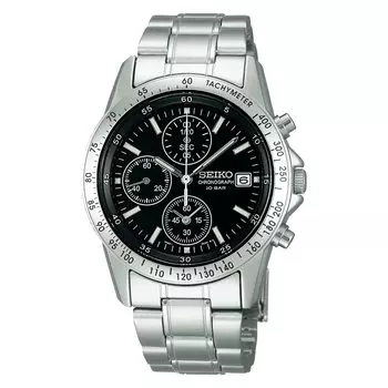 [Часы Seiko] Мужские кварцевые часы-хронограф Seiko Selection SBTQ041, серебристые