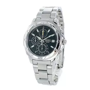 [Часы Seiko] Мужские женские темно-зеленые водонепроницаемые SND411P