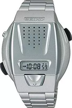 [Часы Seiko] Наручные часы Audio Digital Watch Quartz Hardlex SBJS001 Silver