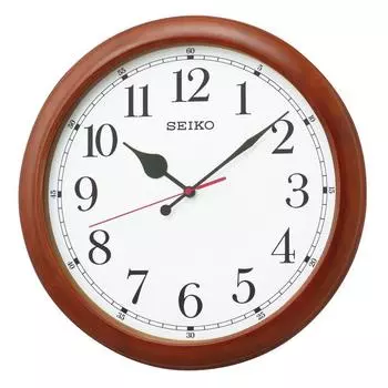Часы Seiko настенные часы офисного типа радио аналоговые большие деревянные рамки чайное дерево KX238B