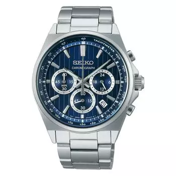 Часы Seiko Selection S Series Battery Operated Quartz Chronograph SBTR033 Silver [Часы Seiko] Мужские