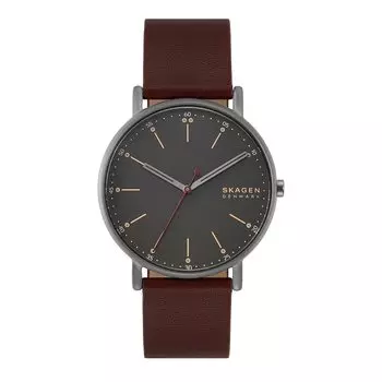 Часы SIGNATUR SKW6860 Red [Skagen] Мужские коричневый