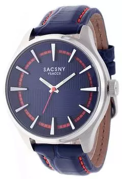 Часы синие [Saxney Isaac] SYA-15087-BL