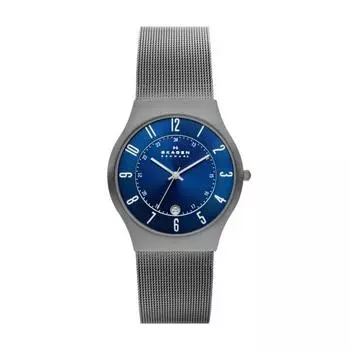 Часы Skagen 233XLTTN мужские, обычные, импортные, серые