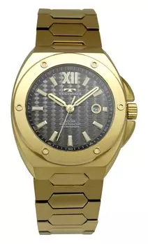 Часы Solar Date T9C04GB Gold [Technos] Мужские чёрный