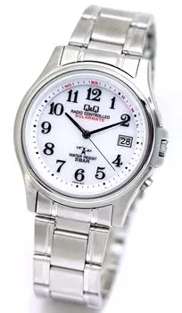 Часы Solar Solar White [Citizen Q&Q] Радиоуправляемые Радиоуправляемые Q&Q HG00-800