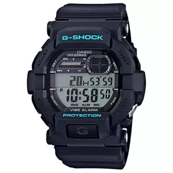 Часы спортивные из черной смолы G-Shock мужские GD350-8