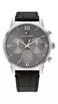 Часы SULLIVAN 1791883 Черная кожа [Tommy Hilfiger] Мужские [Товар]