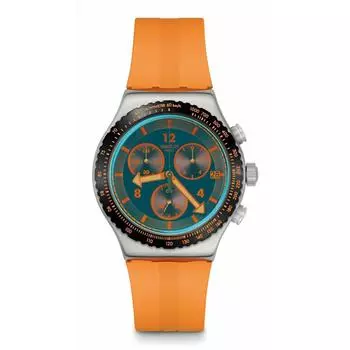 Часы TANGERINE TIGER YVS529 Orange [Swatch] Мужские оранжевый