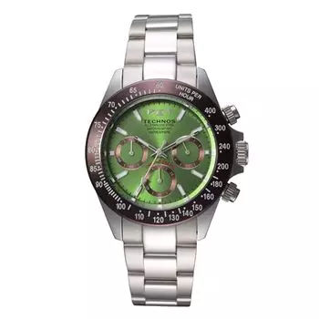 Часы Technos Premium Silver Green T4251SM
