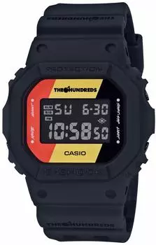 Часы THE HUNREDS Collaboration Model Black [Casio] G-Shock DW-5600HDR-1JR Мужские