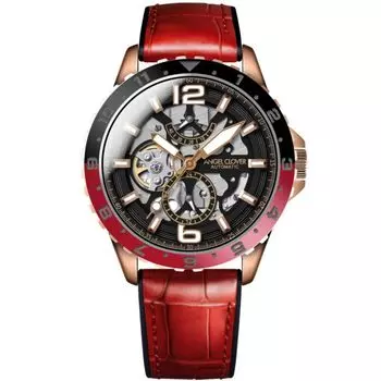 Часы TIME CRAFT DIVER AUTOMATIC Time Craft Diver Automatic с черным циферблатом из нержавеющей стали, автоматический механизм, калибр 45 мм, обычная гарантия, бренд часов Red [Angel чёрный