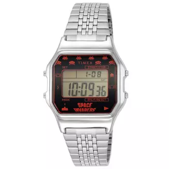 Часы TIMEX Space Invaders Collaboration TW2V30000 Silver