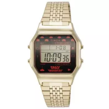 Часы TIMEX Space Invaders Collaboration TW2V30100 Gold