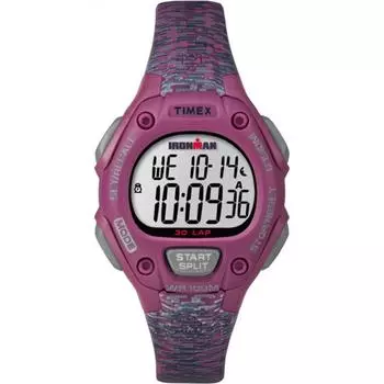 Часы Tinex Ironman 30Lap Digital Quartz M Size Watch Texture (Таймекс) Женский розовый/серый