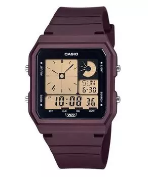 Часы унисекс Casio POP Digital с полимерным ремешком Кварцевые часы LF-20W-5A чёрный