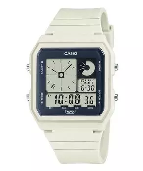 Часы унисекс Casio POP Digital с полимерным ремешком, кварцевые часы LF-20W-8A чёрный