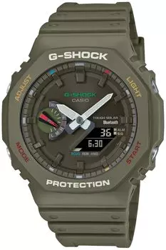 Часы зеленые [Casio] G-Shock []GA-B2100FC-3AJF мужские зелёный