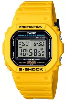 Часы желтые [Casio] G-Shock [] DW-5600REC-9JF мужские