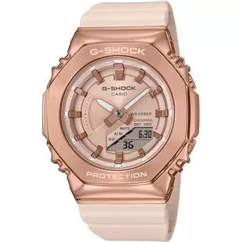 Часы женские CASIO G-SHOCK GM-S2100PG-4AJF [серия G-SHOCK Compact Size Metal Covered] круглые