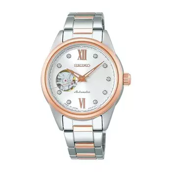 часы женские SEIKO SELECTION (Сейко Выбор) механический Сделано в Японии открытое сердце SSDE010