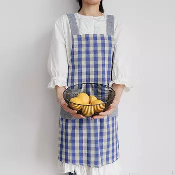 Фартук шеф-повара, регулируемый, для кулинарии, выпечки, парикмахерских услуг, общественного питания синий