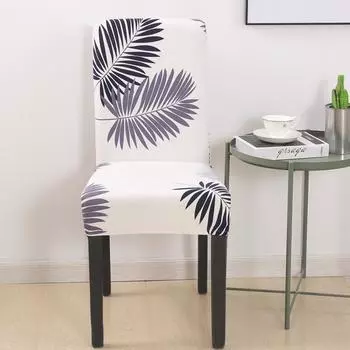 Чехлы на стулья Funda Silla, защитный чехол для стула, эластичный чехол для столовой, чехлы для ресторана, украшение дома Universal Size