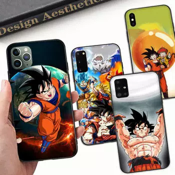 Чехол A-67 Dragon Ball для OPPO Reno Samsung Iphone Xiaomi Redmi Note 10 11 12 15 13C 9C A12 A55 7 8 9 Pro Plus S24 S23 S22 FE Ultra A22 A25
