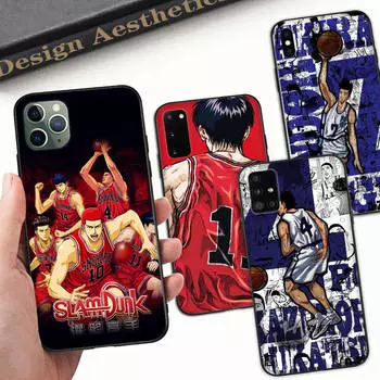 Чехол A-83 SLAM DUNK для OPPO Reno Samsung iPhone Xiaomi Redmi Note 10 11 12 15 13C 9C A12 A55 7 8 9 Pro Plus S24 S23 S22 FE Ultra A22 A25