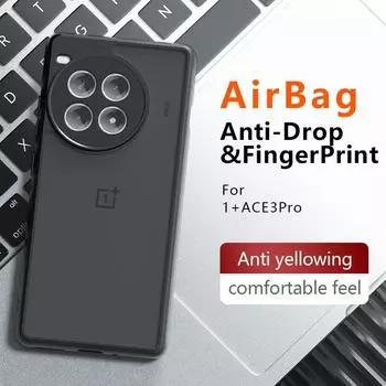 Чехол Armor для Oneplus Ace 3 Pro ACE3 2PRO 12 12R Чехол Роскошные матовые прозрачные чехлы для One Plus 12 R 1+ACE 3Pro Акриловый ударопрочный бампер For Oneplus 12 чистый
