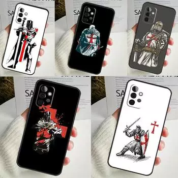Чехол Christian Templar Knights для Samsung Galaxy A54 A34 A14 A13 A33 A53 A12 A32 A52 A71 A51 A15 A25 A35 A55 Samsung A21S