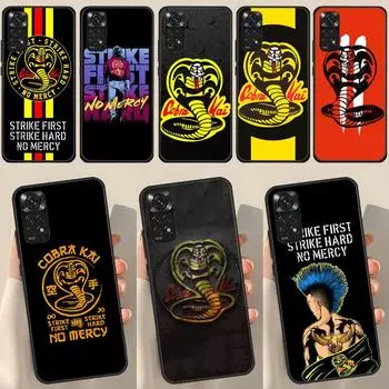 Чехол Cobra Kai Snake для Redmi Note 12 Pro Plus, чехол для Redmi Note 10 8 9 11 Pro 12S 11S 10S 9S 9C 10C 12C Redmi Note 10 Pro