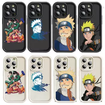 Чехол D-46 Naruto Uzumaki для iPhone 15 14 13 12 8 Plus Samsung S24 S23 Ultra A04S A05S Huawei P40 P50 P60 Nova 11 Pro Max OPPO A17K Reno 10 Samsung S23 Ultra аэро