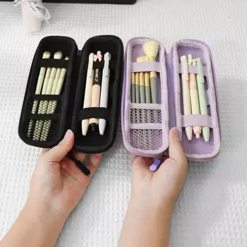 Чехол-держатель EVA для Apple Pencil, чехол-держатель для карандаша Samsung Stylus, ручка/карандаш для iPad Pro, USB-кабель, наушники, ручка для записи чёрный