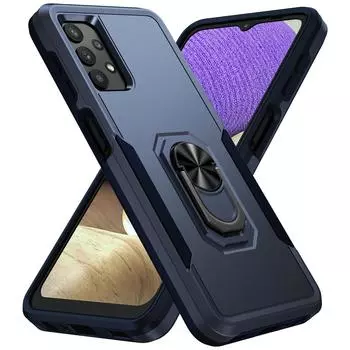 Чехол-держатель с кольцом на палец для Samsung Galaxy S23 Ultra S20 S21 Fe 5g S22 Ultra Plus A54 A14 A13 A52s A72 A53 A73 A33 A32 for A13 5G SM-A136 белый